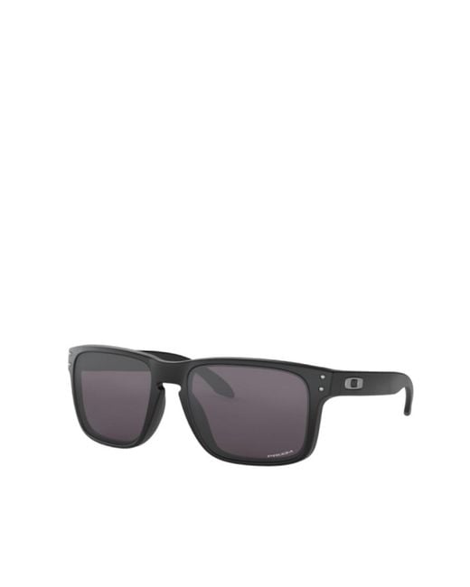 Oakley Gray Holbrook Matte Square Sunglasses for men