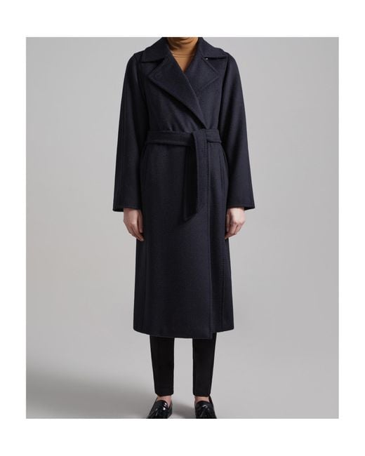 Max Mara Black Manuela Icon Coat
