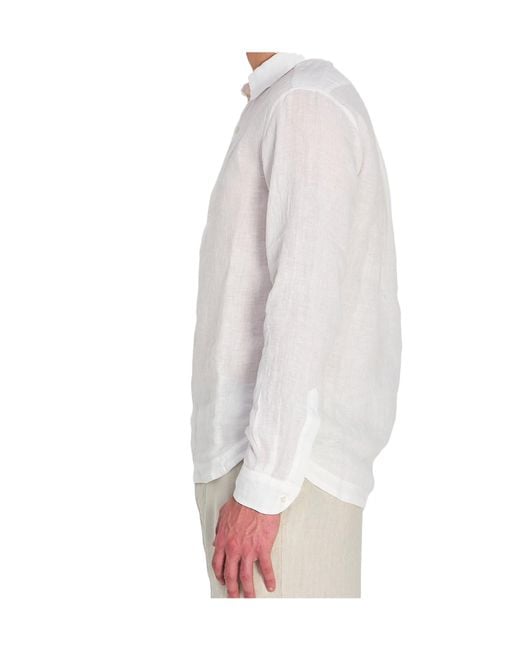 Barena White Pavans Buttoned Shirt for men