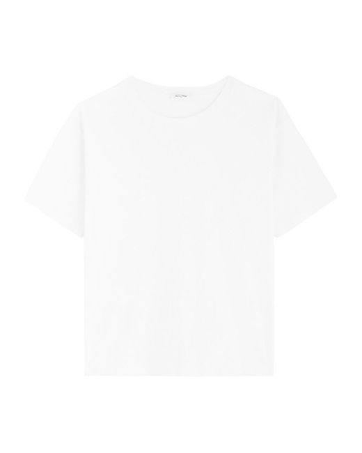 American Vintage White Short-Sleesleeved T-Shirt