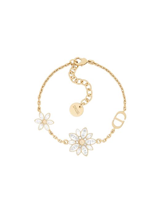 Dior Metallic Fleur De Glace Bracelet