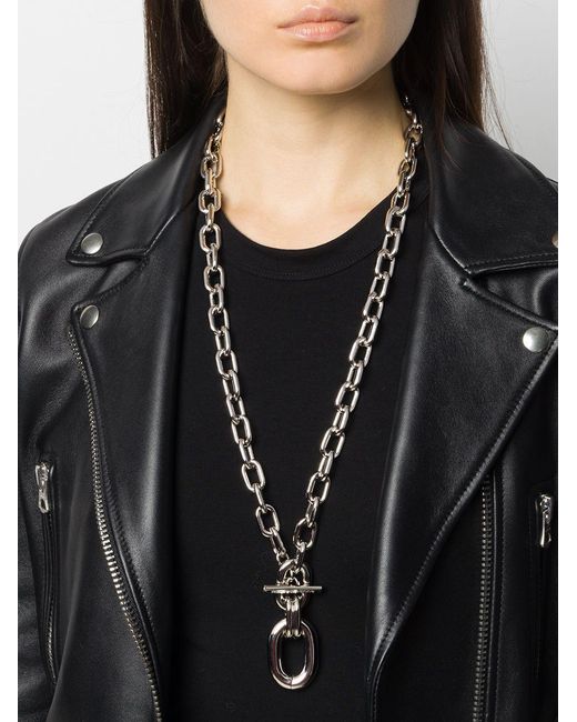 Rabanne White Xl Link Necklace