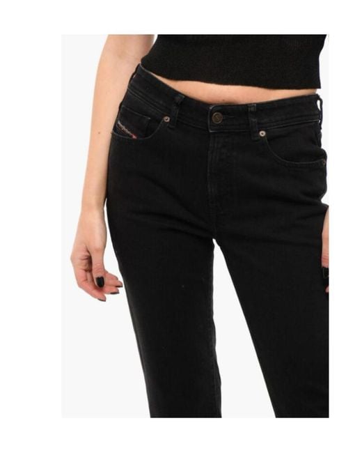 DIESEL Black 2004 Tapered Jeans