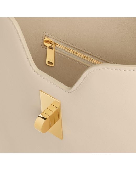 Céline White Small Camille 16 Soft Bag