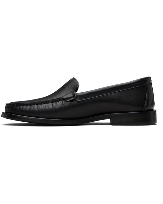 Aeyde Black Arthur Loafers