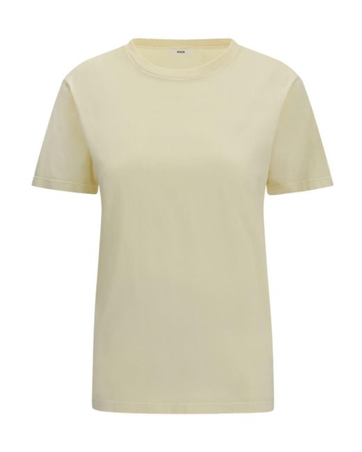 Rier Multicolor Fitted Crewneck T-Shirts