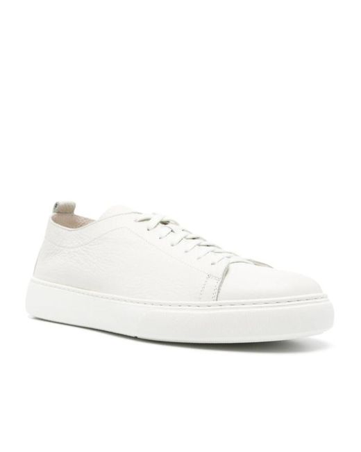 Henderson White Laced Sneakers for men
