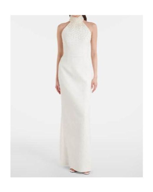 Rebecca Vallance White Bridal La Peregrina Crepe Gown