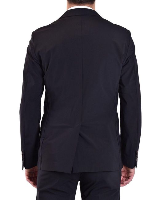 Tagliatore Blue Long Sleeved Suit Jacket for men