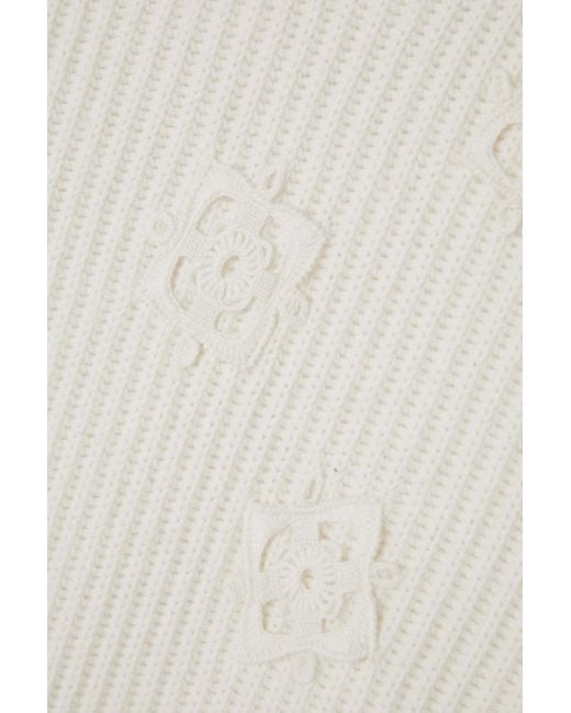 Gabriela Hearst White Long-Sleeved Knitwear