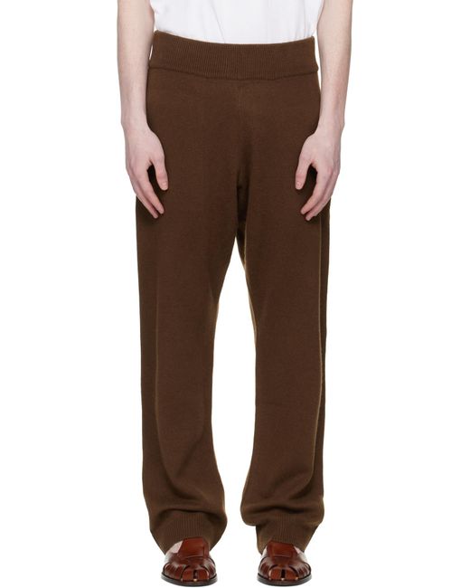 Entire studios Brown Knit Lounge Pants for men