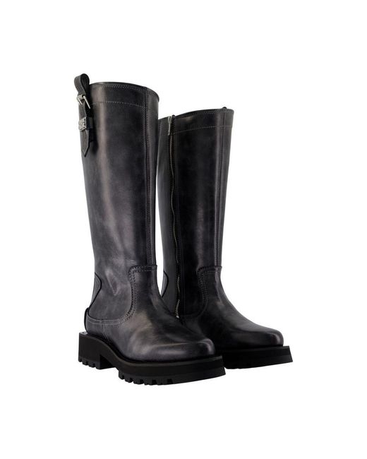 Ganni Black High Boots