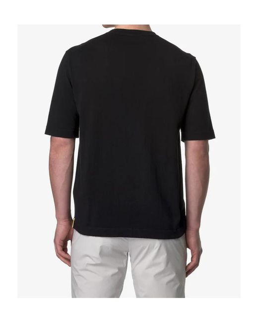 K-Way Green Combe Knit Pullover for men