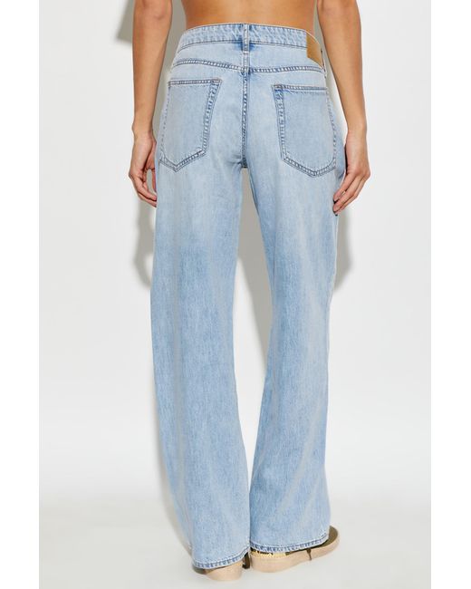 Rag & Bone Blue Belt Loop Jeans
