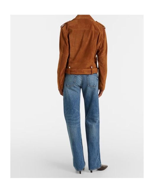 Nili Lotan Blue Briana Straight Jeans