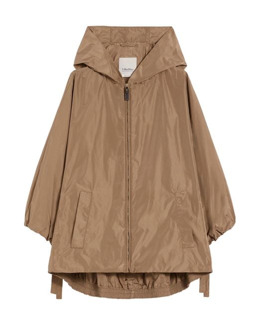 Max Mara Natural 'S Smmpantone Hooded Coat