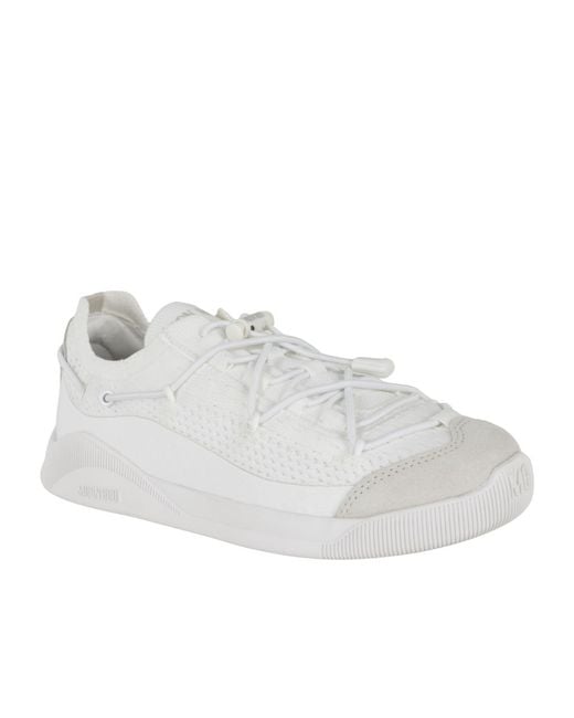 Moon Boot White Moonlight Lace-Up Sneakers