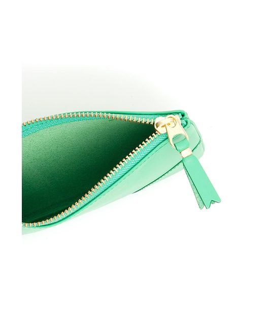 Comme des Garçons Green Classic Leather Wallet