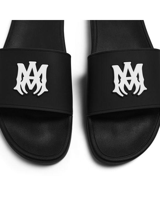 Amiri Black Ma Pool Slide Sn64 for men