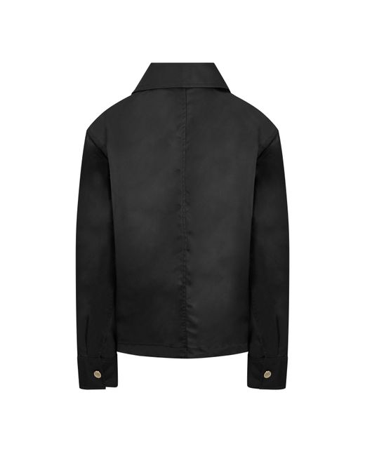 AMI Black Shirt Jacket