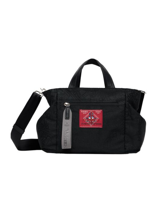 Vivienne Westwood Black Henry Small Tote for men