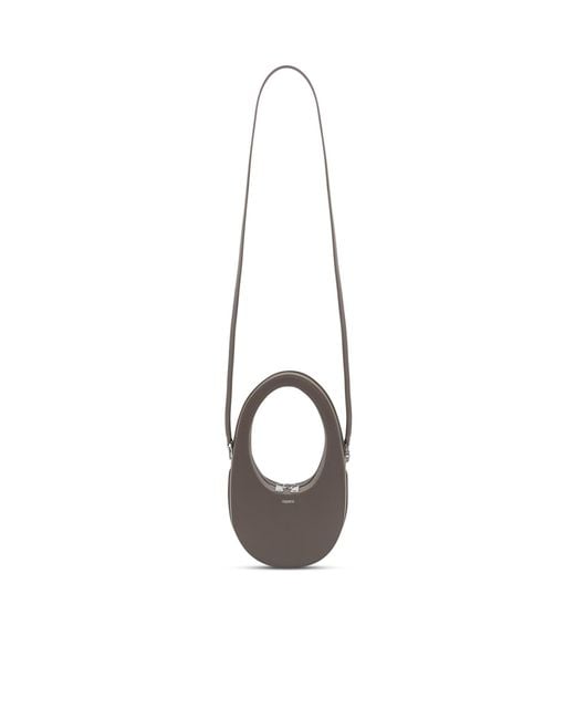 Coperni Gray Swipe Zipped Mini Shoulder Bag