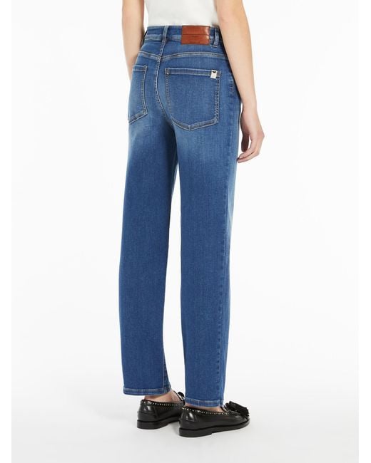 Weekend by Maxmara Blue Ortisei Straight Leg Jeans