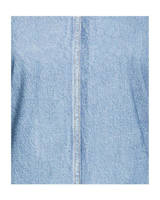 Rag & Bone Blue Solid Color Mesh Long-Sleeve Top
