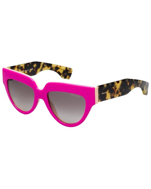 Prada Pink Full-Frame Sunglasses