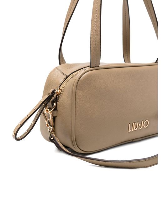 Liu Jo Natural Logo Small Shoulder Bag