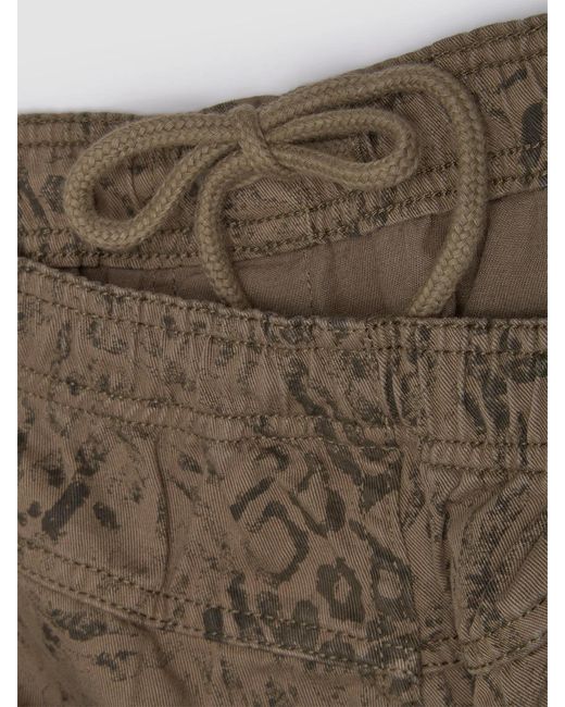 Stussy Gray Stüssy Patterned Straight-Leg Trousers for men