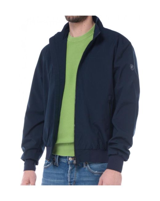 Save The Duck Blue Long-Sleeved Jacket for men