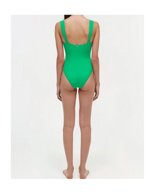 Jonathan Simkhai Green Kyle Bustier One Piece