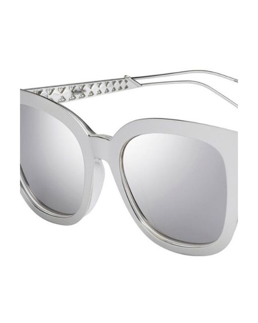 Dior White Logo Sunglasses