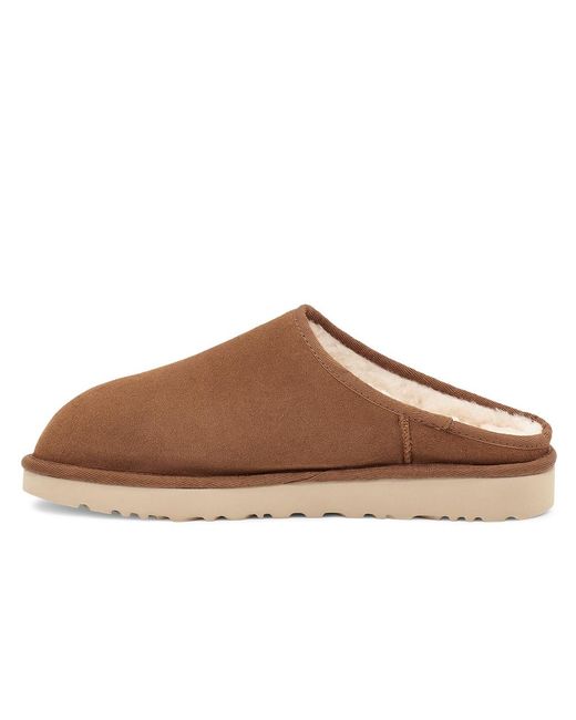 Ugg Brown Classic Slip-On Slippers for men