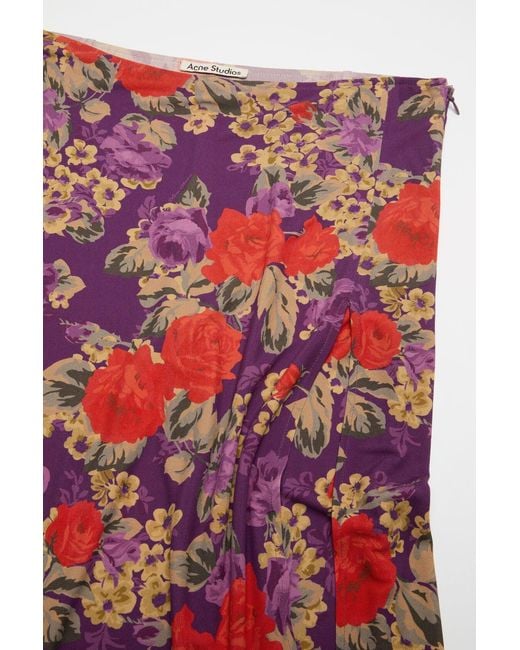 Acne Layered Midi Skirt