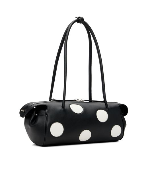 OPEN YY Black Dotted Corgi Shoulder Bag