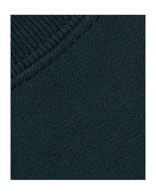 Gucci Green Brushed Cotton Jersey Sweatshirt for men