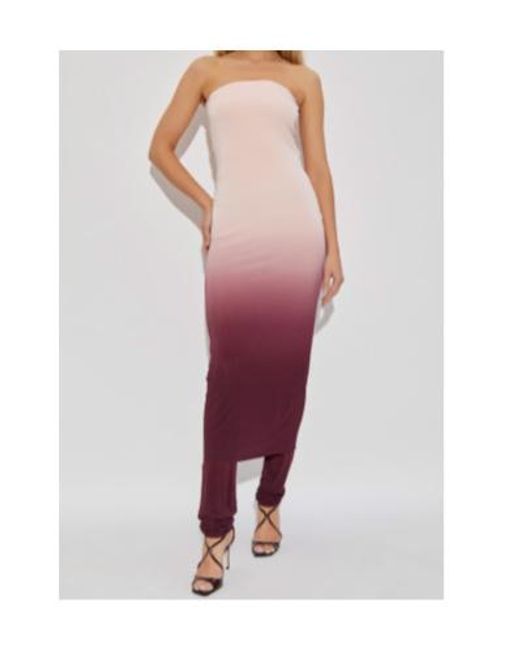Alaïa Purple Alaïa Gradient Jersey Jumpsuit
