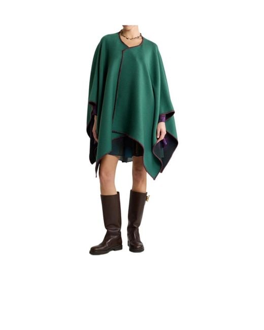 Etro Green Printed Shawl