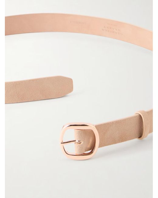 Gabriela Hearst Pink Buckle Belt