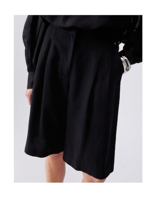 Liu Jo Black Bermuda Shorts