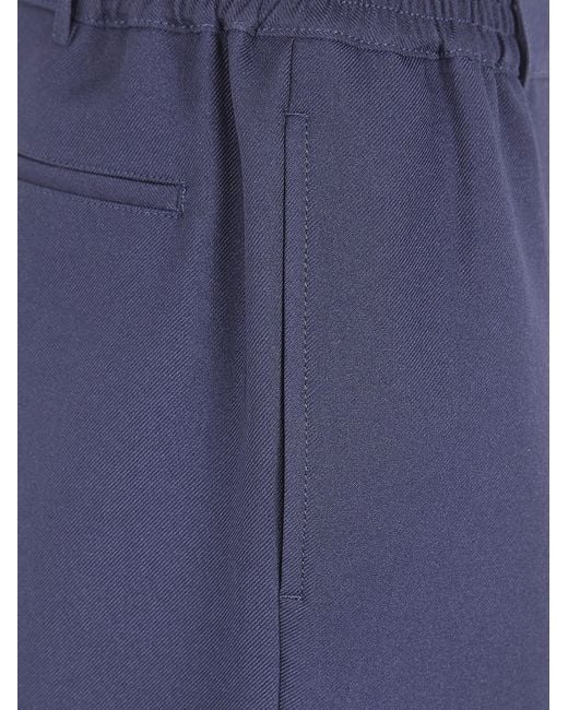 Comme des Garçons Blue Comme Des Garçons Shirt Classic Suit Trousers for men