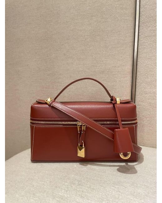 Loro Piana Brown Extra Bag L23 Shoulder Bag