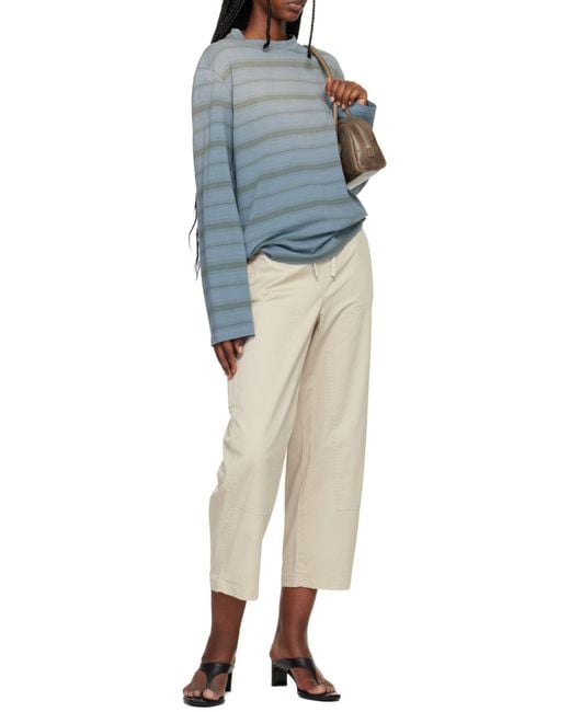 Rag & Bone Natural Drawstring Casual Pants
