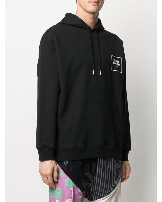 Opening Ceremony Black Graphic-Print Hoodie for men