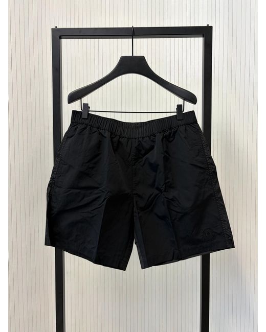 Moncler Gray Elastic Waist Swim Shorts for men