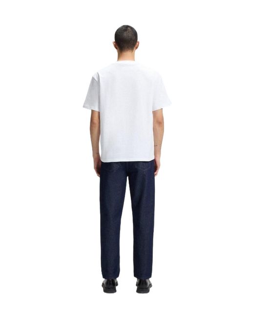 Boss White Classic Shortsleeve Tshirt for men