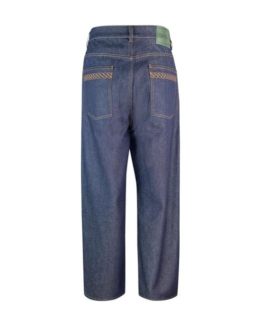 Drole de Monsieur Blue Baggy Jeans for men