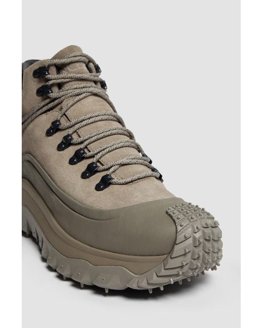 Moncler Brown Trailgrip High-Top Sneakers for men